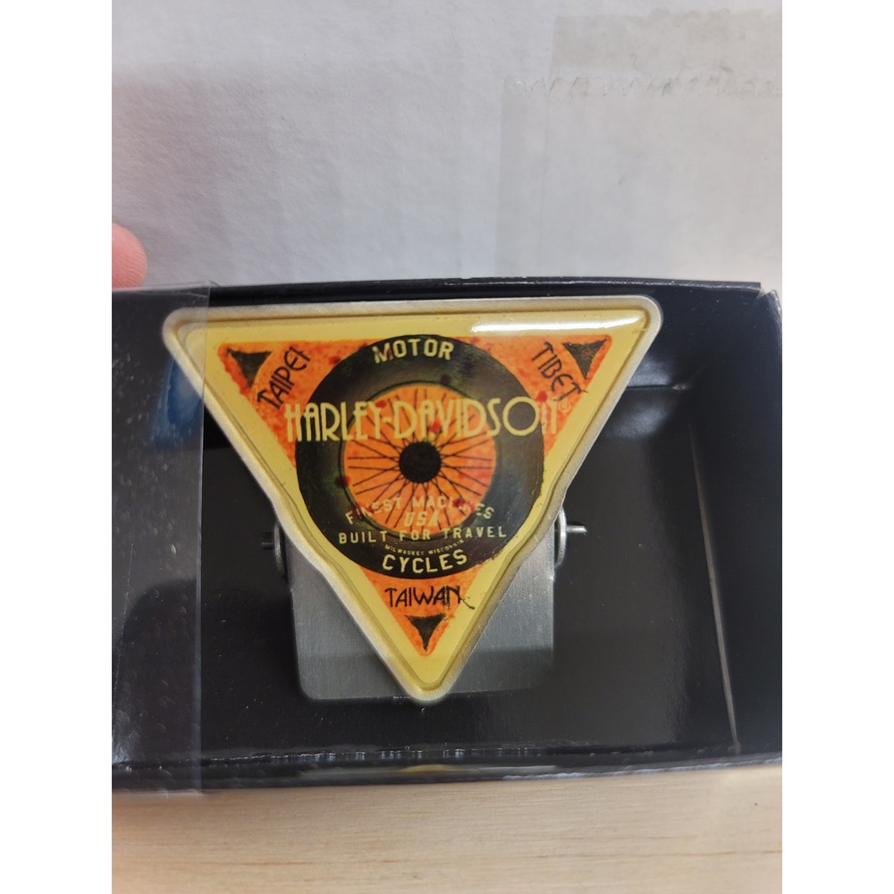 Harley Davidson Motor Cycles Taipei Tibet Taiwan Pin Badge Collectible